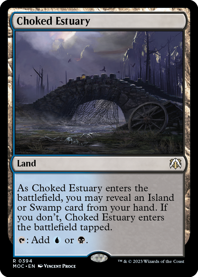 Choked Estuary [March of the Machine Commander] | Eastridge Sports Cards & Games