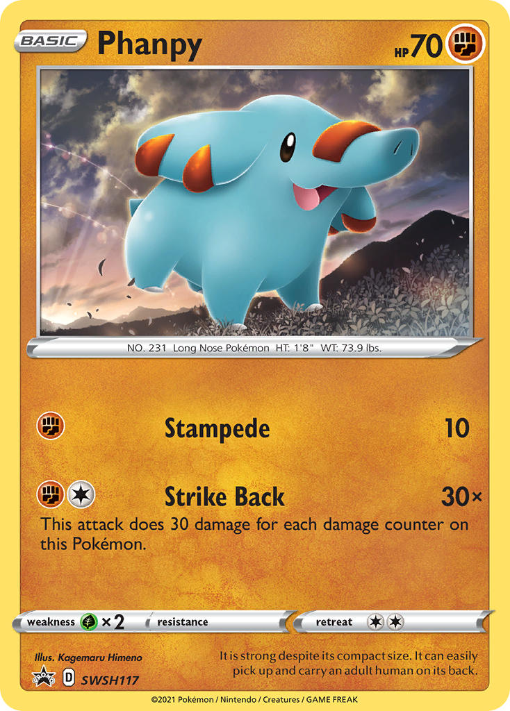 Phanpy (SWSH117) [Sword & Shield: Black Star Promos] | Eastridge Sports Cards & Games