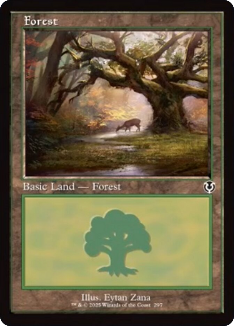 Forest (297) (Retro Frame) [Innistrad Remastered] | Eastridge Sports Cards & Games