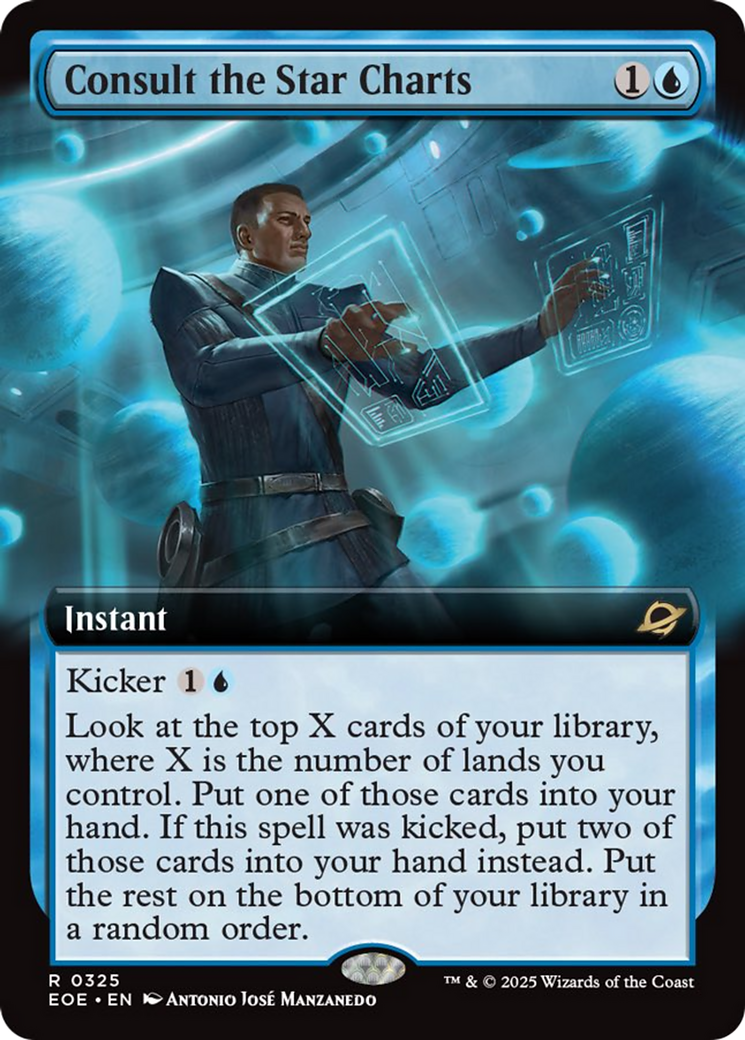Consult the Star Charts (Extended Art) [Edge of Eternities] | Eastridge Sports Cards & Games