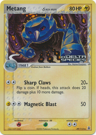 Metang (49/113) (Delta Species) (Stamped) [EX: Delta Species] | Eastridge Sports Cards & Games