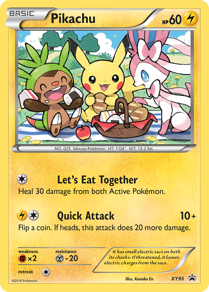 Pikachu (XY95) [XY: Black Star Promos] | Eastridge Sports Cards & Games