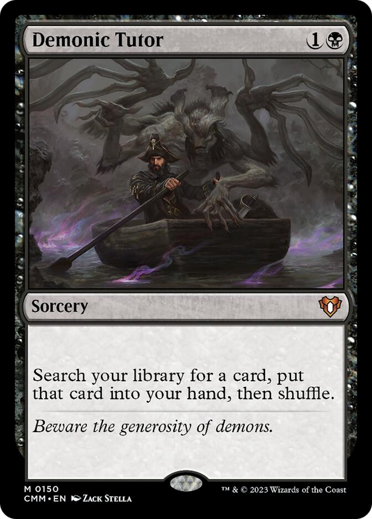 Demonic Tutor [Commander Masters] | Eastridge Sports Cards & Games