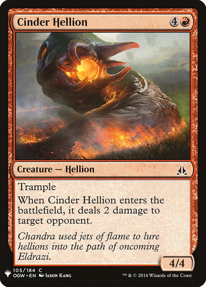 Cinder Hellion [Mystery Booster] | Eastridge Sports Cards & Games