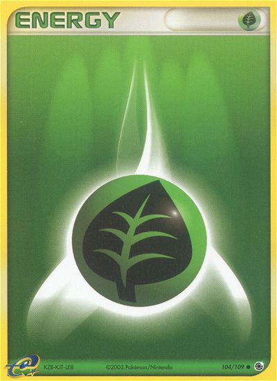 Grass Energy (104/109) [EX: Ruby & Sapphire] | Eastridge Sports Cards & Games