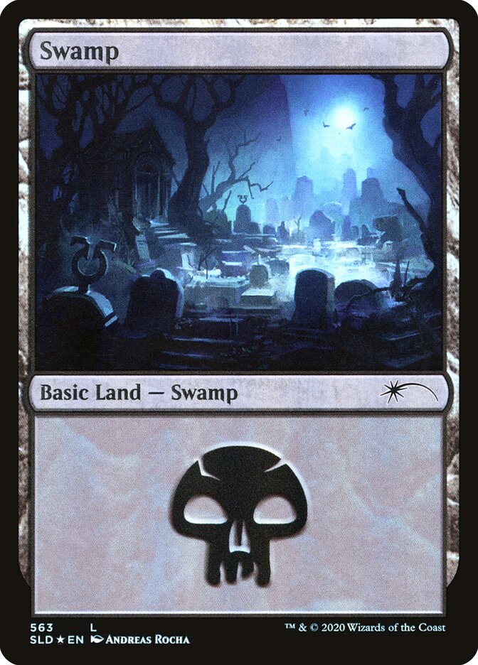 Swamp (Spooky) (563) [Secret Lair Drop Promos] | Eastridge Sports Cards & Games