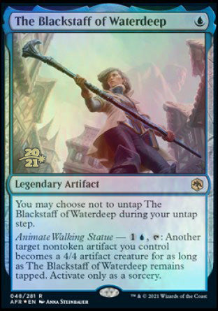 The Blackstaff of Waterdeep [Dungeons & Dragons: Adventures in the Forgotten Realms Prerelease Promos] | Eastridge Sports Cards & Games