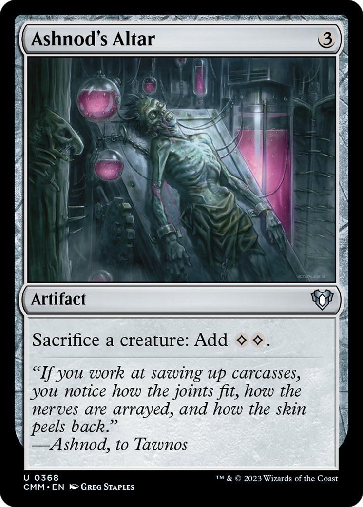 Ashnod's Altar [Commander Masters] | Eastridge Sports Cards & Games