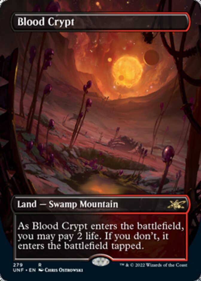 Blood Crypt (Borderless) [Unfinity] | Eastridge Sports Cards & Games