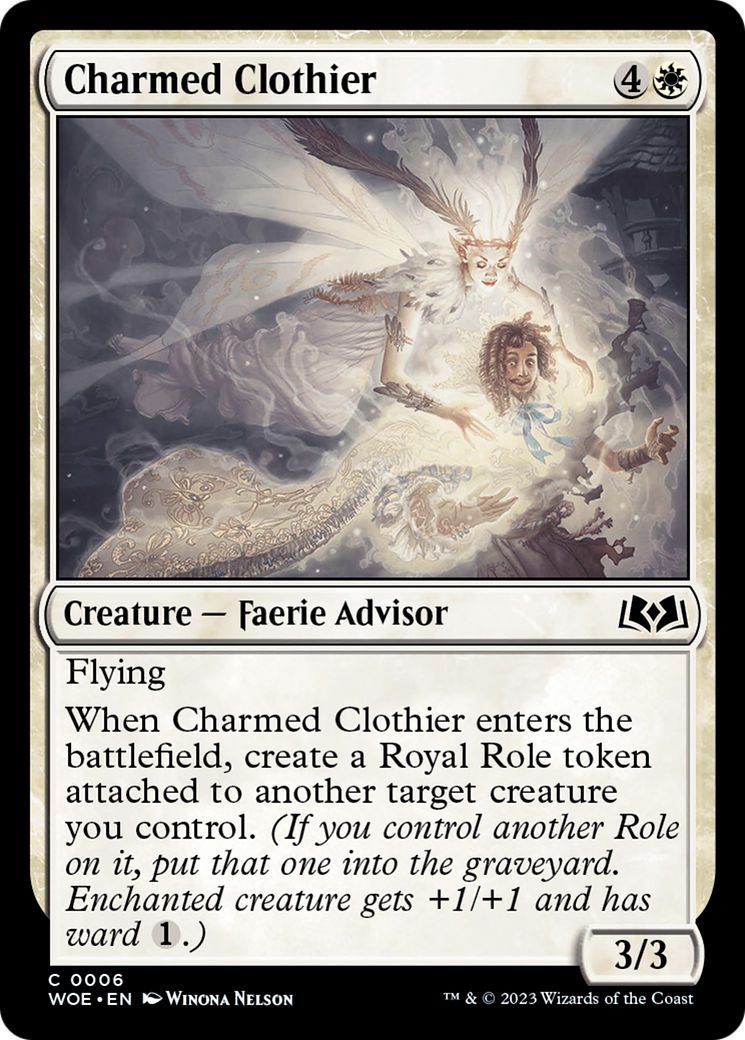 Charmed Clothier [Wilds of Eldraine] | Eastridge Sports Cards & Games