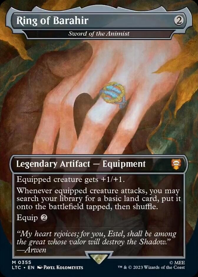 Ring of Barahir - Sword of the Animist [The Lord of the Rings: Tales of Middle-Earth Commander] | Eastridge Sports Cards & Games