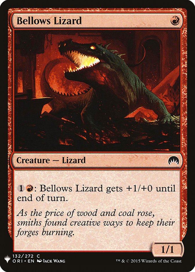 Bellows Lizard [Mystery Booster] | Eastridge Sports Cards & Games