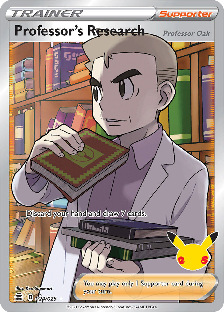 Professor's Research (024/025) [Celebrations: 25th Anniversary] | Eastridge Sports Cards & Games