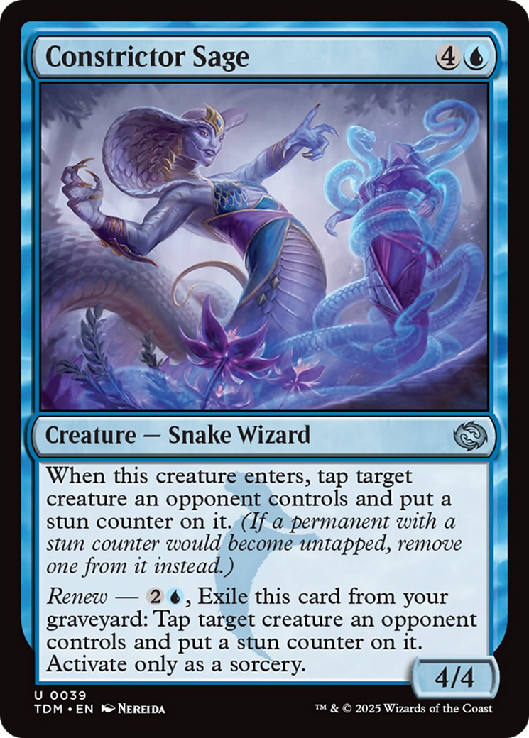Constrictor Sage [Tarkir: Dragonstorm] | Eastridge Sports Cards & Games
