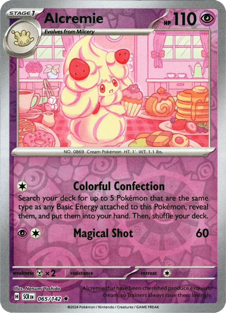 Alcremie (065/142) [Scarlet & Violet: Stellar Crown] | Eastridge Sports Cards & Games