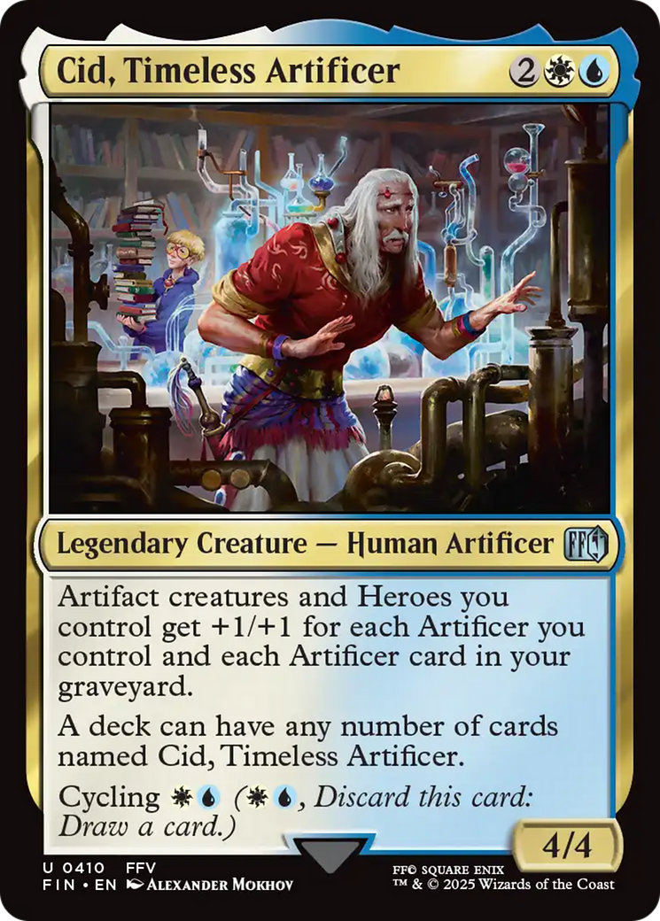 Cid, Timeless Artificer (0410) [FINAL FANTASY] | Eastridge Sports Cards & Games