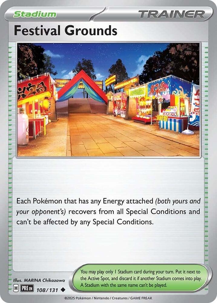 Festival Grounds (108/131) [Scarlet & Violet: Prismatic Evolutions] | Eastridge Sports Cards & Games