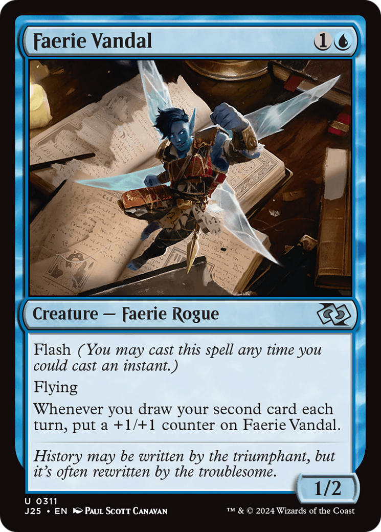Faerie Vandal [Foundations Jumpstart] | Eastridge Sports Cards & Games
