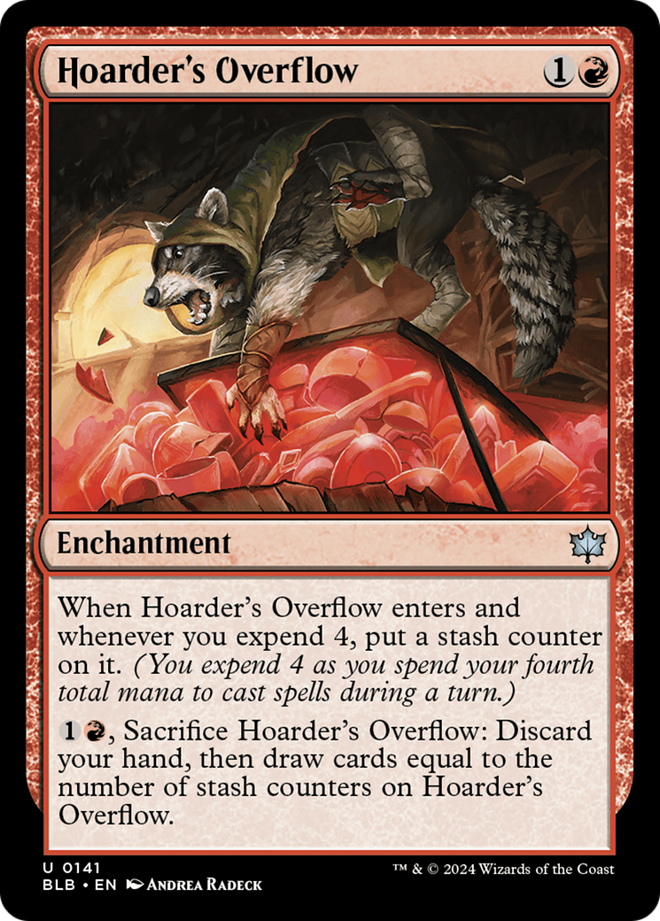 Hoarder's Overflow [Bloomburrow] | Eastridge Sports Cards & Games