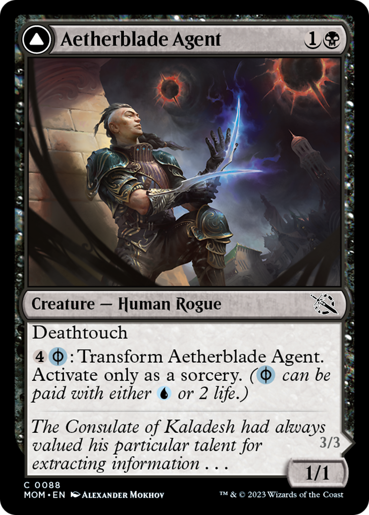 Aetherblade Agent // Gitaxian Mindstinger [March of the Machine] | Eastridge Sports Cards & Games