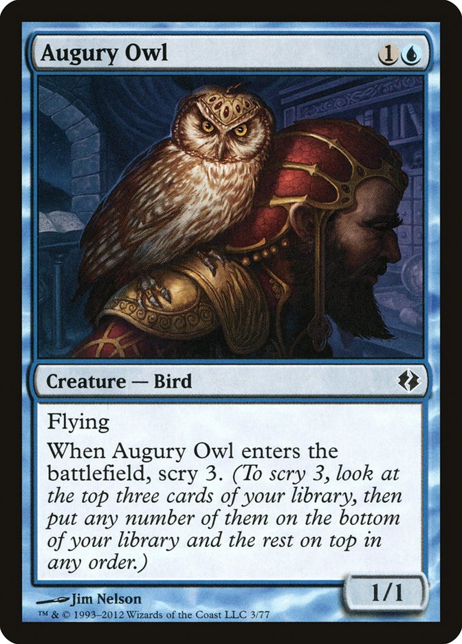 Augury Owl [Duel Decks: Venser vs. Koth] | Eastridge Sports Cards & Games