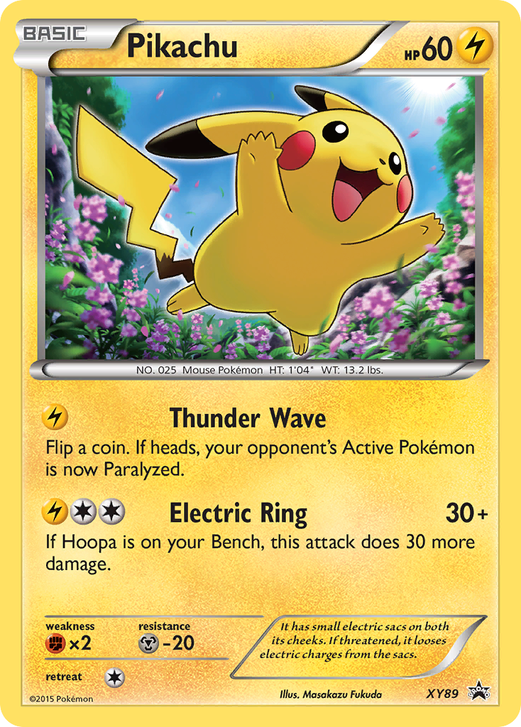 Pikachu (XY89) (Collector Chest) [XY: Black Star Promos] | Eastridge Sports Cards & Games