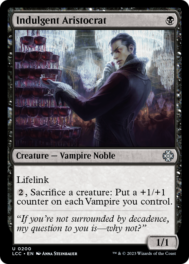 Indulgent Aristocrat [The Lost Caverns of Ixalan Commander] | Eastridge Sports Cards & Games