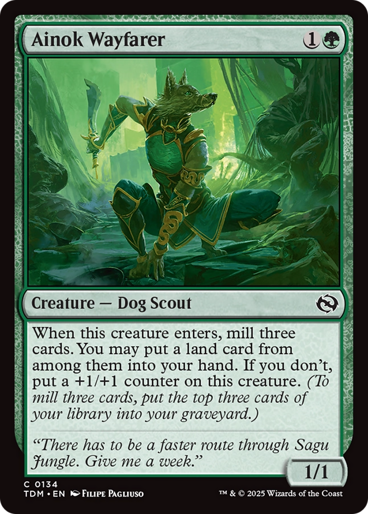 Ainok Wayfarer [Tarkir: Dragonstorm] | Eastridge Sports Cards & Games