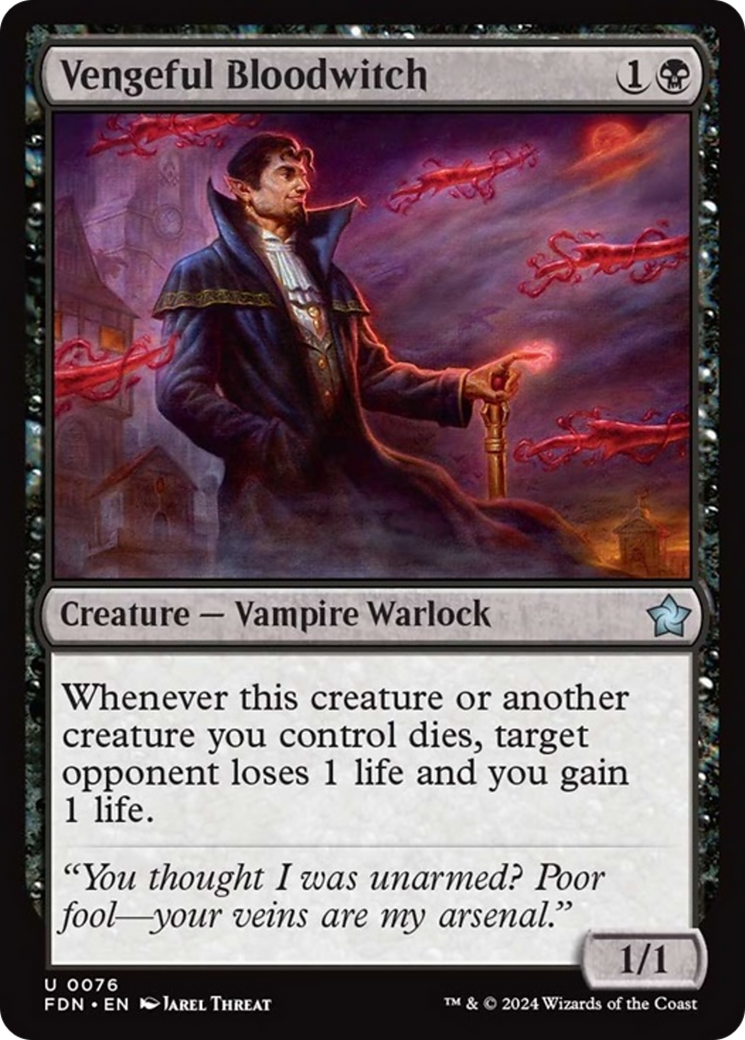 Vengeful Bloodwitch [Foundations] | Eastridge Sports Cards & Games