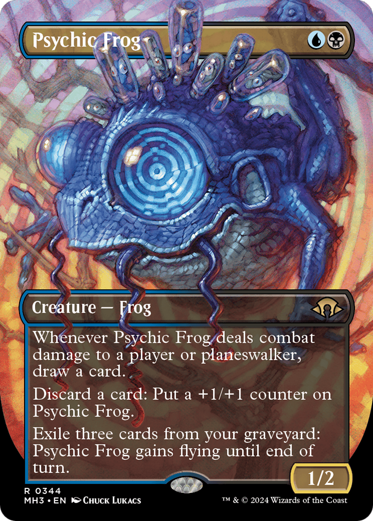 Psychic Frog (Borderless) [Modern Horizons 3] | Eastridge Sports Cards & Games