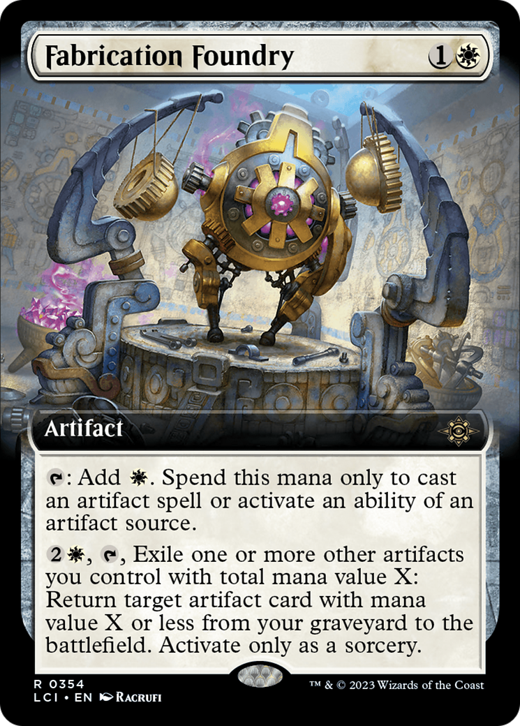 Fabrication Foundry (Extended Art) [The Lost Caverns of Ixalan] | Eastridge Sports Cards & Games