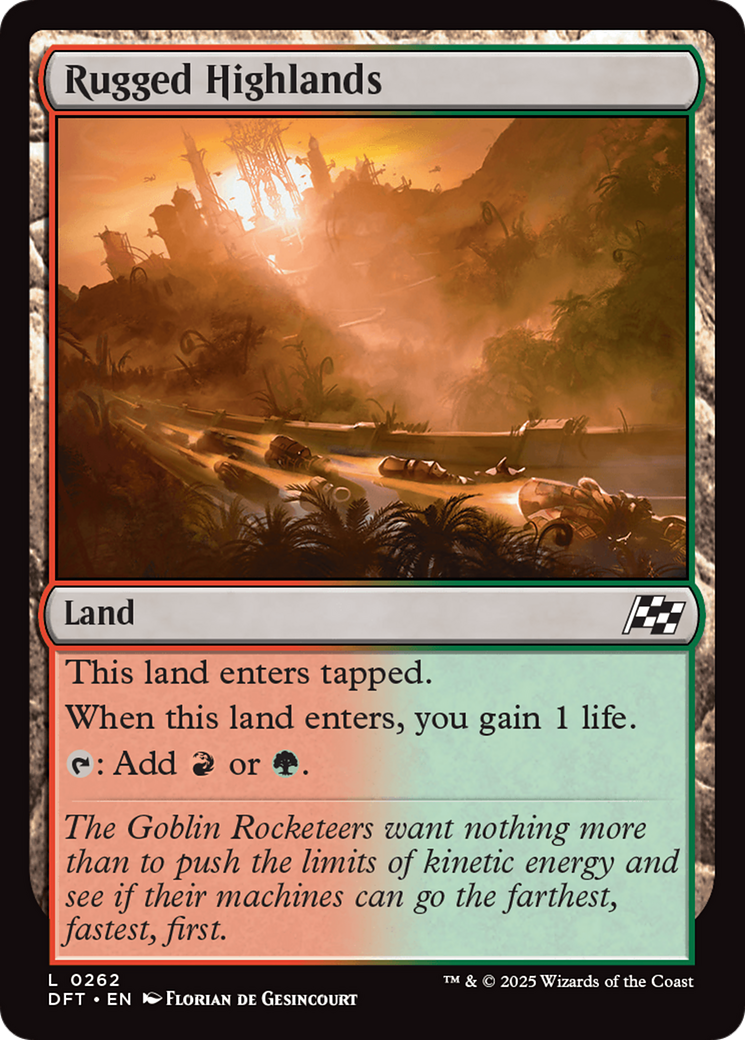 Rugged Highlands [Aetherdrift] | Eastridge Sports Cards & Games