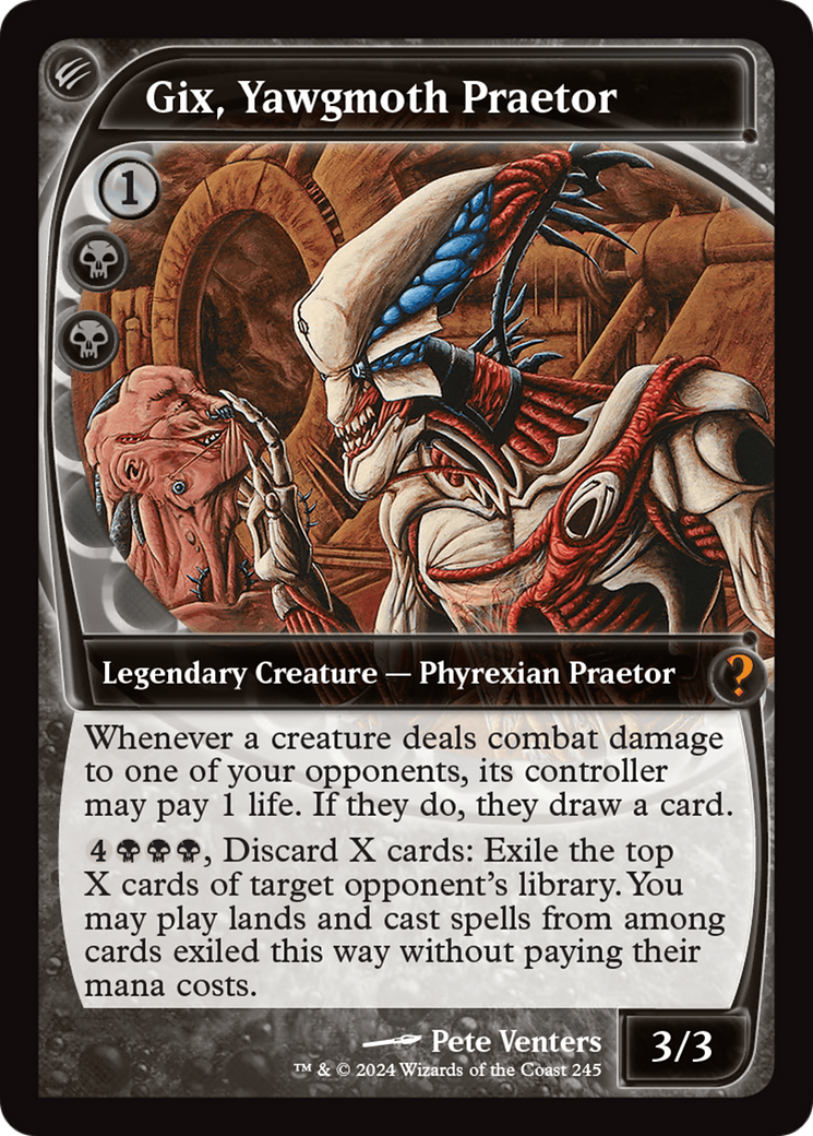 Gix, Yawgmoth Praetor (Future Sight) [Mystery Booster 2] | Eastridge Sports Cards & Games