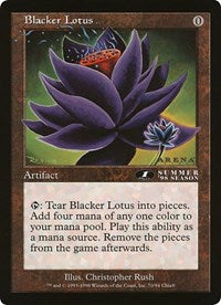 Blacker Lotus (Oversized) [Oversize Cards] | Eastridge Sports Cards & Games