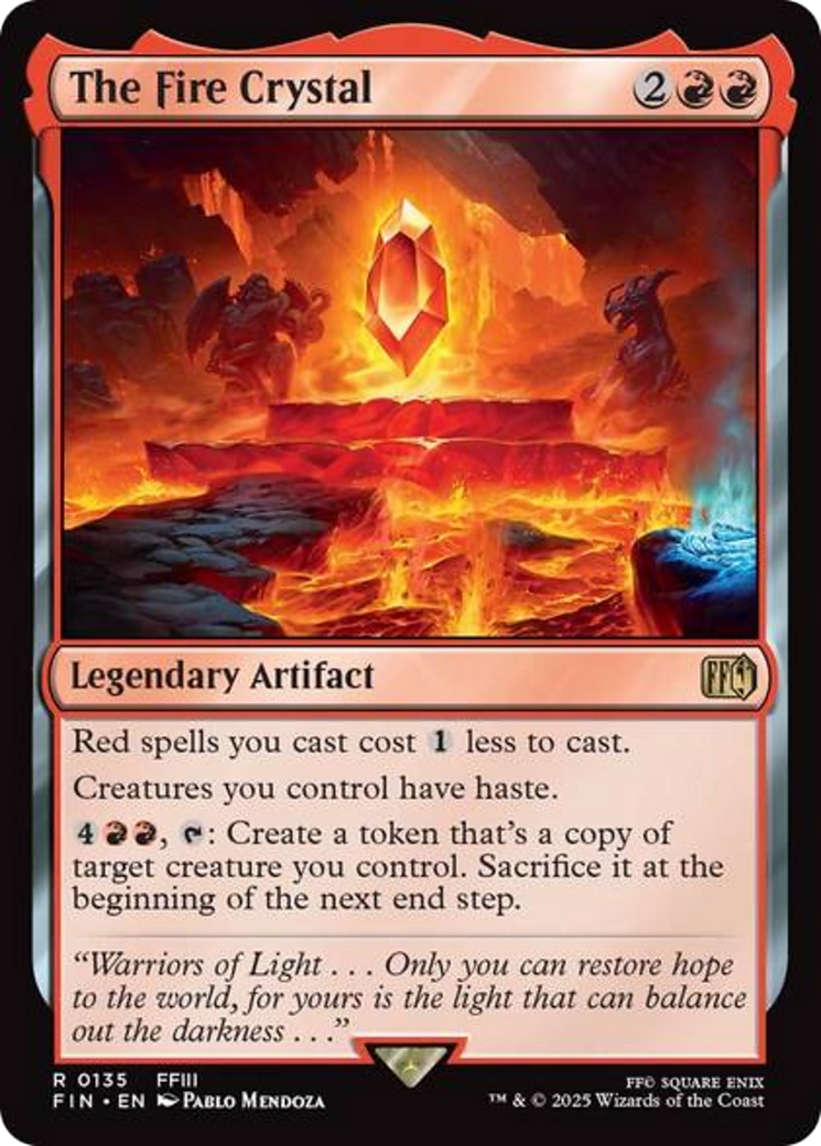The Fire Crystal [FINAL FANTASY] | Eastridge Sports Cards & Games