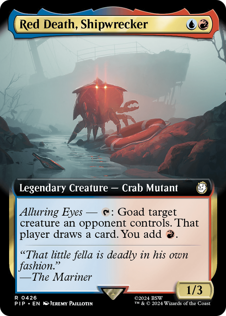 Red Death, Shipwrecker (Extended Art) [Fallout] | Eastridge Sports Cards & Games