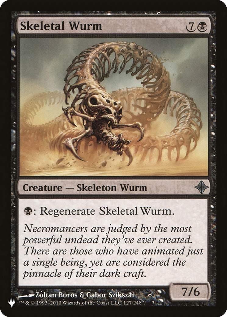 Skeletal Wurm [The List] | Eastridge Sports Cards & Games