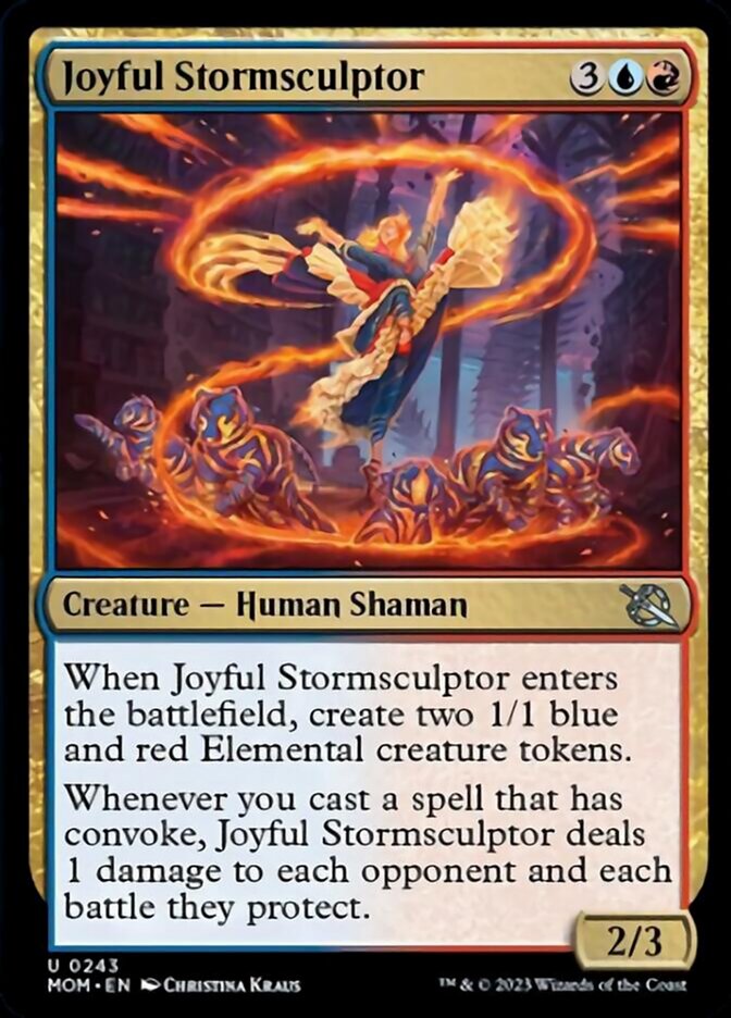 Joyful Stormsculptor [March of the Machine] | Eastridge Sports Cards & Games