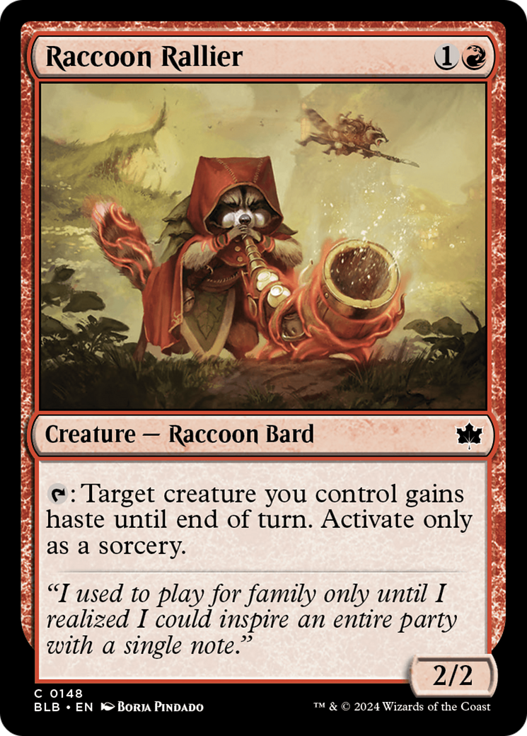 Raccoon Rallier [Bloomburrow] | Eastridge Sports Cards & Games