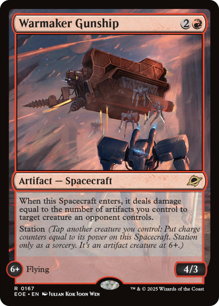 Warmaker Gunship [Edge of Eternities] | Eastridge Sports Cards & Games