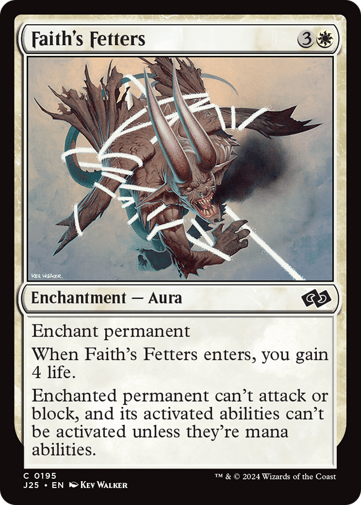 Faith's Fetters [Foundations Jumpstart] | Eastridge Sports Cards & Games