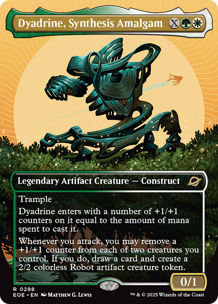 Dyadrine, Synthesis Amalgam (Borderless) [Edge of Eternities] | Eastridge Sports Cards & Games