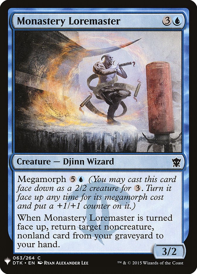 Monastery Loremaster [Mystery Booster] | Eastridge Sports Cards & Games