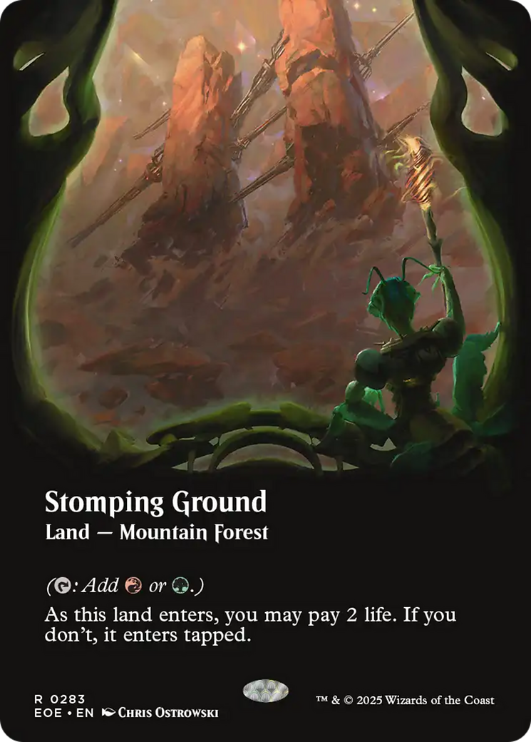 Stomping Ground (Borderless) [Edge of Eternities] | Eastridge Sports Cards & Games