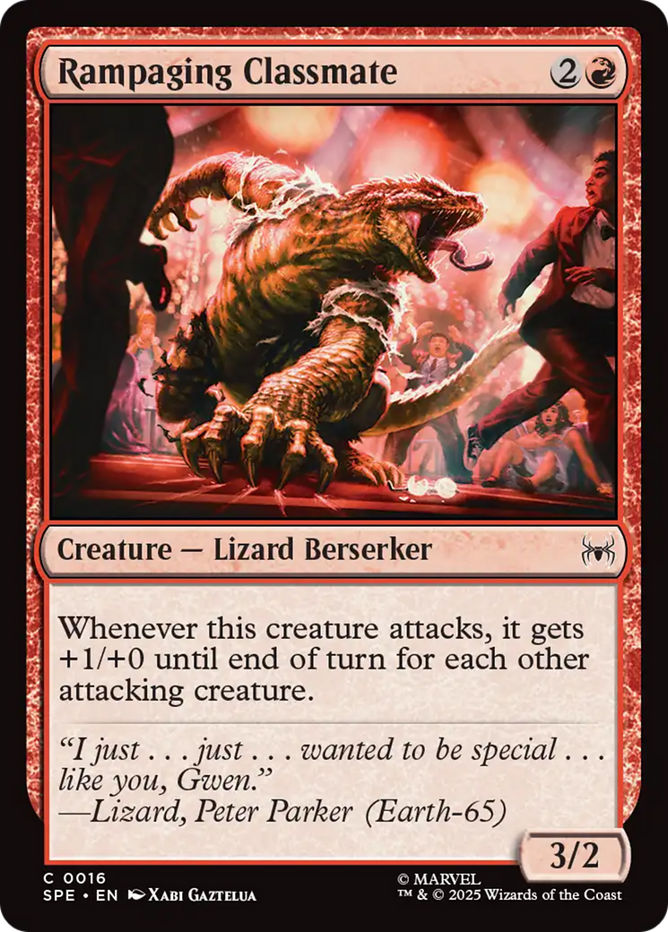 Rampaging Classmate [Marvel's Spider-Man: Eternal-Legal] | Eastridge Sports Cards & Games