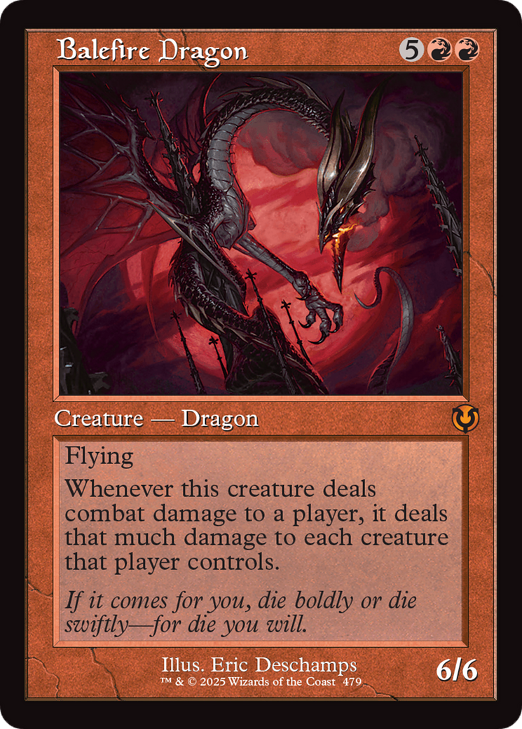 Balefire Dragon (Retro Frame) [Innistrad Remastered] | Eastridge Sports Cards & Games