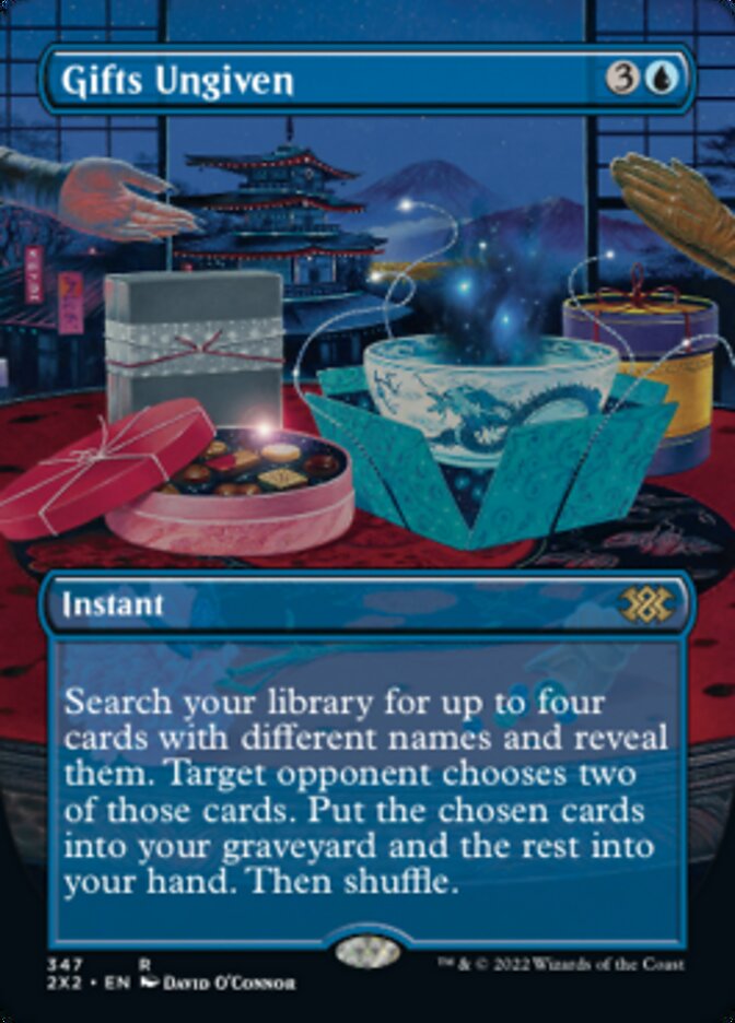Gifts Ungiven (Borderless Alternate Art) [Double Masters 2022] | Eastridge Sports Cards & Games