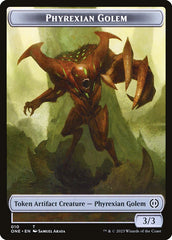 Phyrexian Goblin // Phyrexian Golem Double-Sided Token [Phyrexia: All Will Be One Tokens] | Eastridge Sports Cards & Games