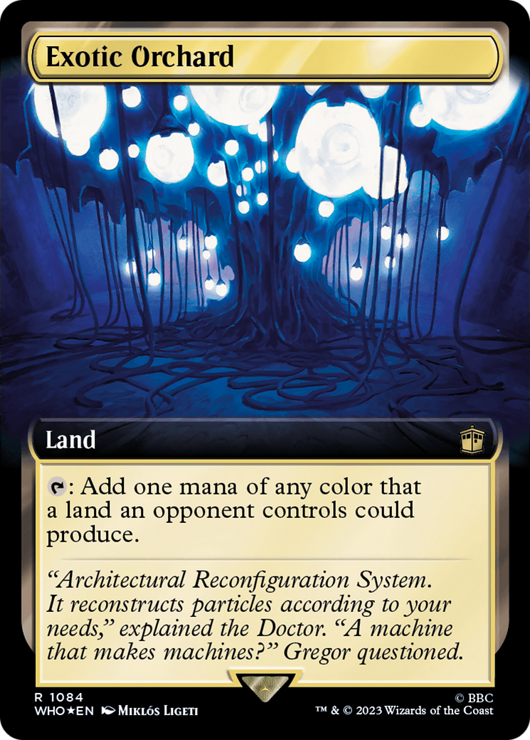 Exotic Orchard (Extended Art) (Surge Foil) [Doctor Who] | Eastridge Sports Cards & Games