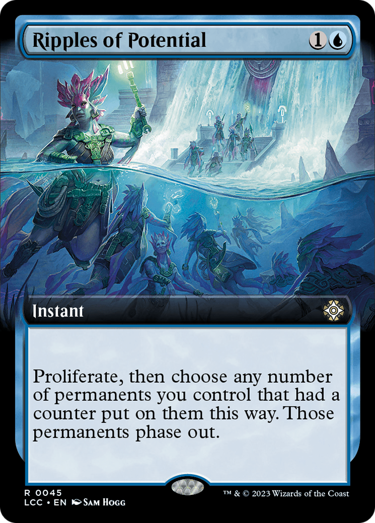 Ripples of Potential (Extended Art) [The Lost Caverns of Ixalan Commander] | Eastridge Sports Cards & Games